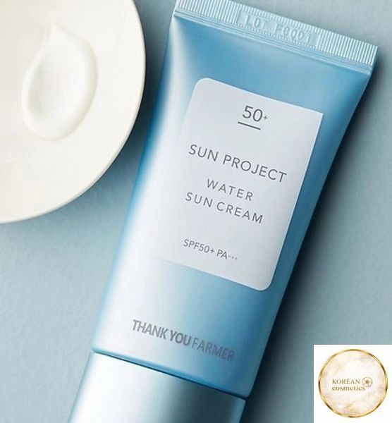 Зволожувальний сонцезахисний крем THANK YOU FARMER Sun Project Water Sun Cream 50 ml thf-1 фото