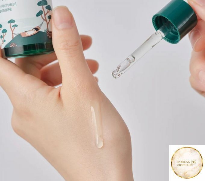 Заспокійлива сироватка з екстрактом голок сосни ROUND LAB Pine Calming Cica Ampoule 30 ml rl-13 фото