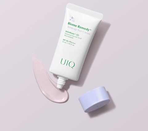 Мініатюра тонуючого сонцезахисного крема UIQ Biome Remedy&trade; Tone-up Sun Cream SPF 50+ PA++++ 20 ml uiq-18 фото