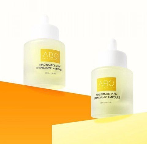 Освітлююча, протизапальна та антиоксидантна сироватка ABO Niacinamide 20% Tranexamic Ampoule usolab-6 фото