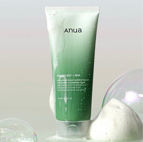 Очищуюча пінка з хауттюйнією та кверцетинолом ANUA Heartleaf Quercetinol Pore Deep Cleansing Foam(оновлений дизайн) anua0029 фото