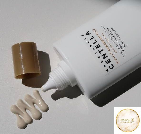 Легкий сонцезахисний крем із центелою Skin1004 Madagascar Centella Air-Fit Suncream Plus SPF50+/PA++++ 50ml skin0060 фото