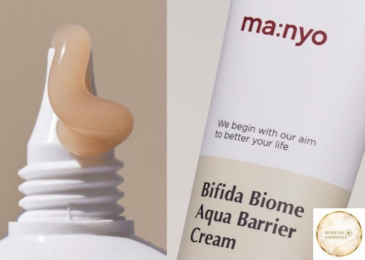 Крем зволожувальний з біфідобактеріями Manyo Bifida Biome Aqua Barrier Cream 80 ml. 2024-32 фото