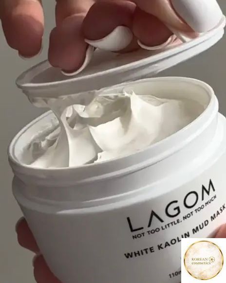 Глиняна маска для обличчя Lagom White Kaolin Mud Mask 110 мл lagom0015 фото