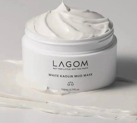 Глиняна маска для обличчя Lagom White Kaolin Mud Mask 110 мл lagom0015 фото