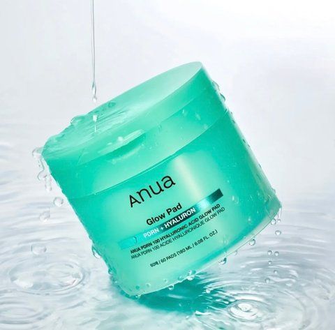 Педи з гіалуроновою кислотою і полінуклеотидами PDRN 100 Hyaluronic Acid Glow Pad anua0031 фото