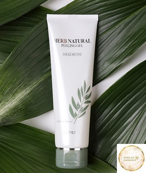 Рослинний пілінг-гель для делікатного оновлення шкіри - DR.PEPTI Herb Natural Peeling Gel 130 мл drpepti0013 фото