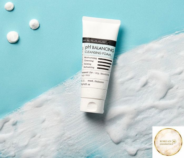 Нейтральна пінка для вмивання обличчя pH Balancing Cleansing Foam derma-28 фото