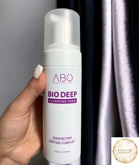 Глибокоочищуюча пінка - мус ABO Deep Cleansing Foam 150 мл usolab0041 фото