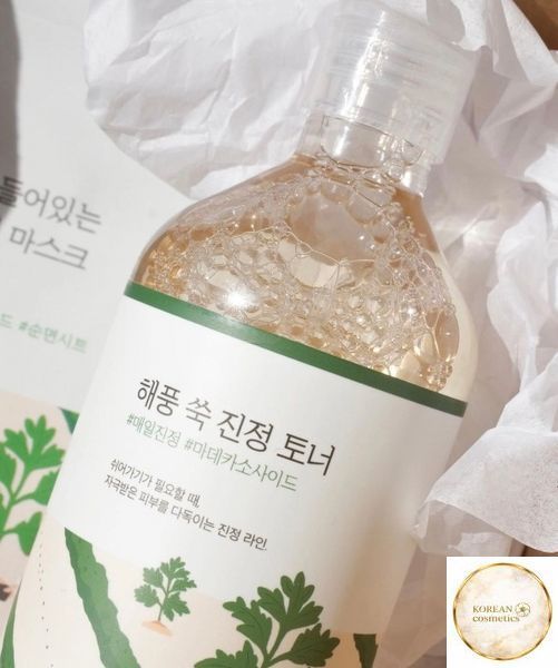 Заспокійливий тонер з морським полином ROUND LAB Mugwort Calming Toner 300 ml rlb-40 фото