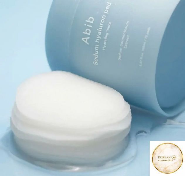 Зволожувальні педи для обличчя Abib Sedum Hyaluron Pad Hydrating Touch (75шт) abib0028 фото