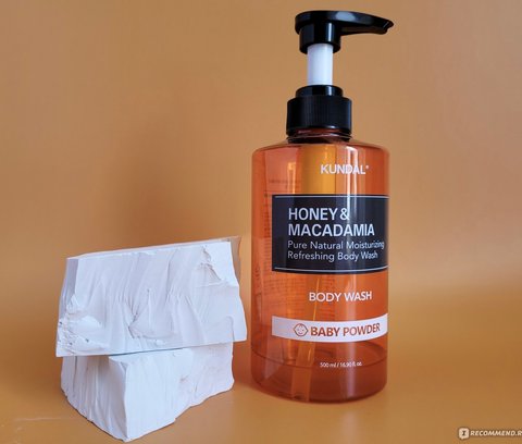 Гель для душу Kundal Honey & Macadamia Body Wash Baby Powder knd-211 фото