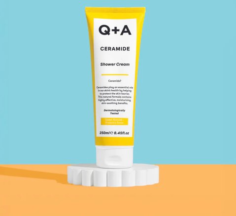 Крем для душу з керамідами Q+A Ceramide Shower Cream 250ml qa-38 фото