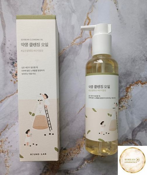 Гідрофільна олія з екстрактом чорних соєвих бобів ROUND LAB Soybean Cleansing Oil 200 ml rl-4 фото