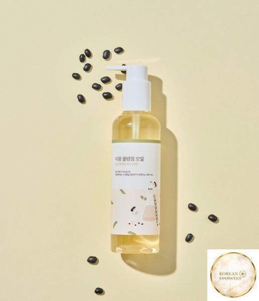 Гідрофільна олія з екстрактом чорних соєвих бобів ROUND LAB Soybean Cleansing Oil 200 ml rl-4 фото