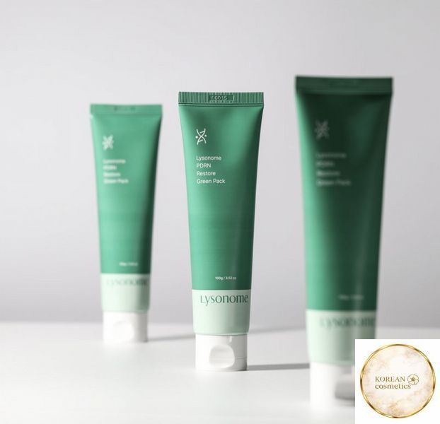 Ревіталізуюча та детоксикуюча маска-плівка PDRN Restore Green Pack, 100ml lyso004 фото