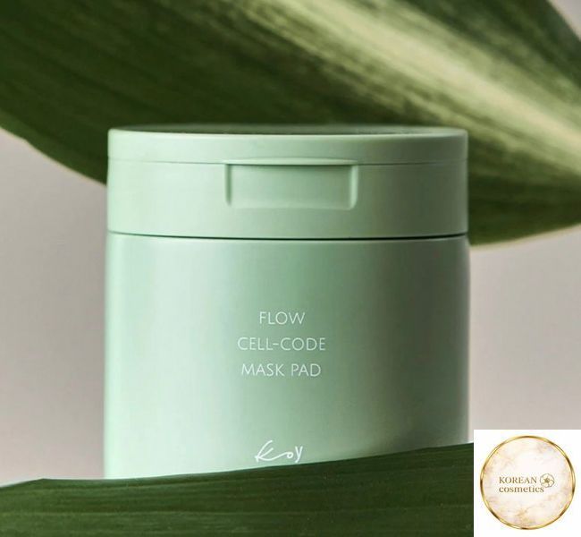 Охолоджуючі заспокійливі маски-педи Flow Cell-Code Mask Pad 50шт koy0017 фото