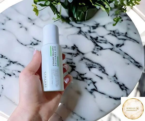 Протизапальна, антибактеріальна та омолоджуюча сироватка Bio Sensitive Purifying Ampoule usolab0046 фото