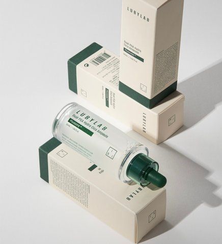 Гідро-цика ампула для шкіри обличчя - LUBYLAB Dual PGA Hydro Cica Ampoule 50 мл llub006 фото