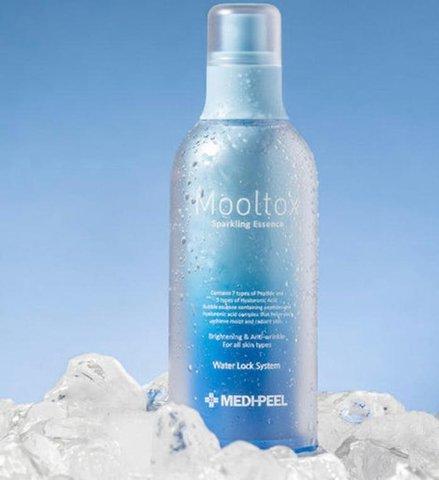 Киснева аква-есенція для інтенсивного зволоження Medi Peel Aqua Mooltox Sparkling Essence, 100 мл mp-68 фото