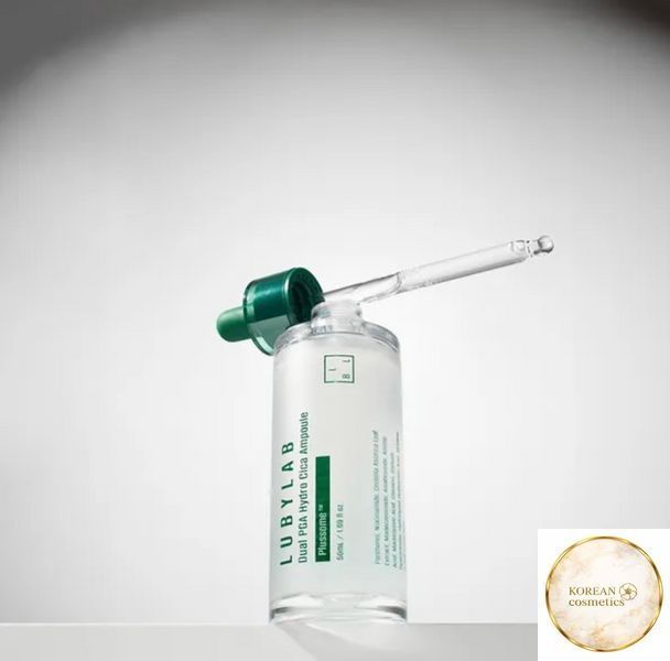 Гідро-цика ампула для шкіри обличчя - LUBYLAB Dual PGA Hydro Cica Ampoule 50 мл llub006 фото