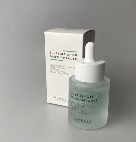 Сироватка для сяяння шкіри USOLAB Bio Relief Water Glow Ampoule - 30 мл usolab0061 фото