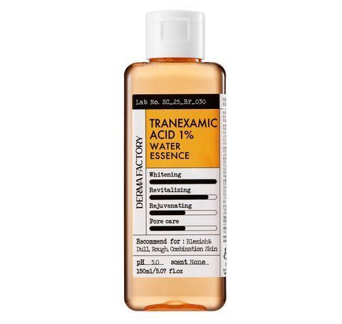 Освітлюючий та балансуючий тонер Derma Factory Tranexamic Acid 1% Water Essence derma60 фото