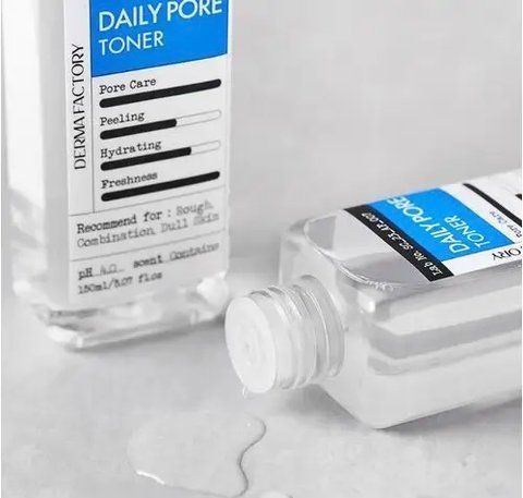 Кислотний тонер для жирної та проблемної шкіри Daily Pore Toner derma-34 фото