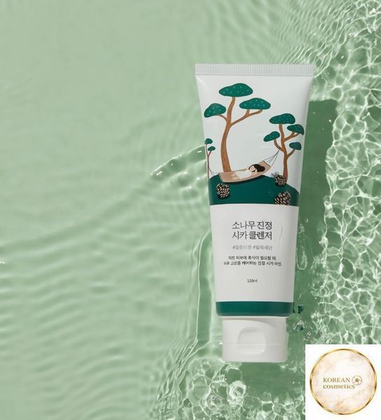 Очищувальна пінка з екстрактом голок сосни ROUND LAB Pine Calming Cica Cleanser 150 ml rl-7 фото