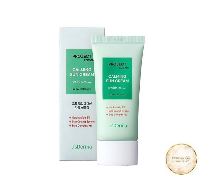 Крем сонцезахисний заспокійливий J&rsquo;sDerma Project Edition Calmong Sun Cream 50 ml jsd-20 фото