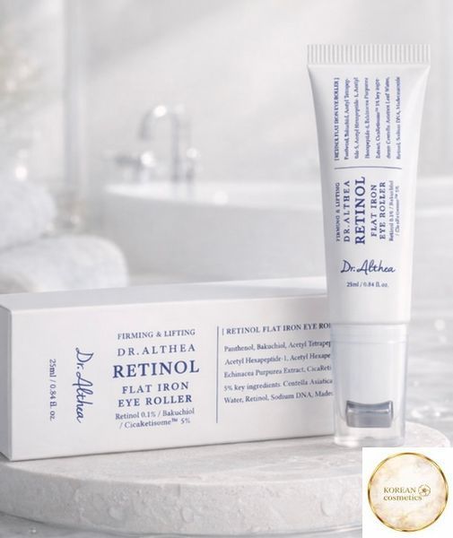 Крем для шкіри навколо очей з ретинолом і пептидами Dr. Althea Retinol Flat Iron Eye Roller 25ml althea0022 фото