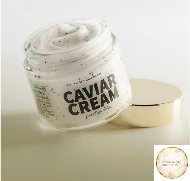 [W. SKIN LABORATORY] CAVIAR CREAM 80 ML ПОЖИВНИЙ АНТИВІКОВИЙ КРЕМ З ІКРОЮ ТА АМІНОКИСЛОТАМИ wskin007 фото